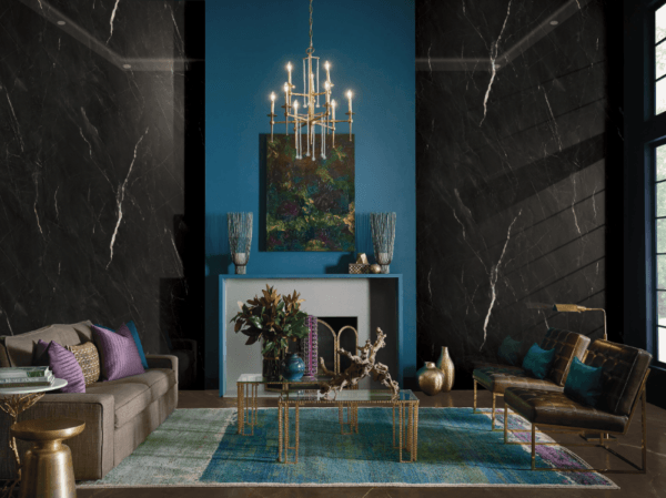 Glossy Black Venetian Panel - Image 2