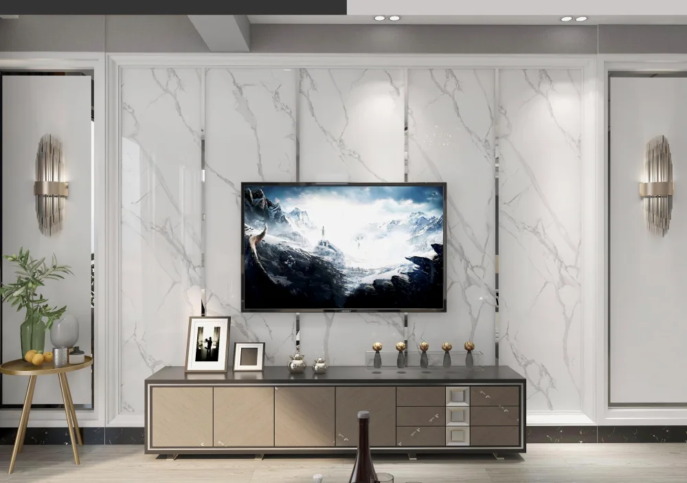 Glossy White Venetian Panel - Image 3