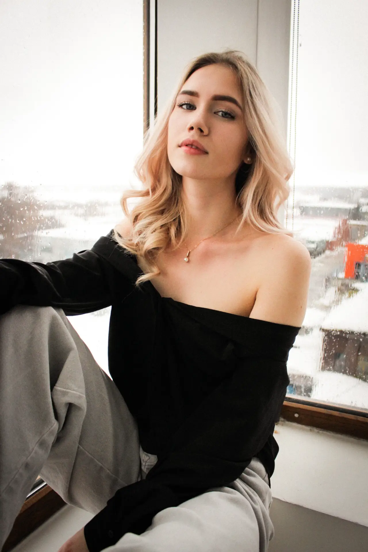 Estonished Black Cotton Shirt